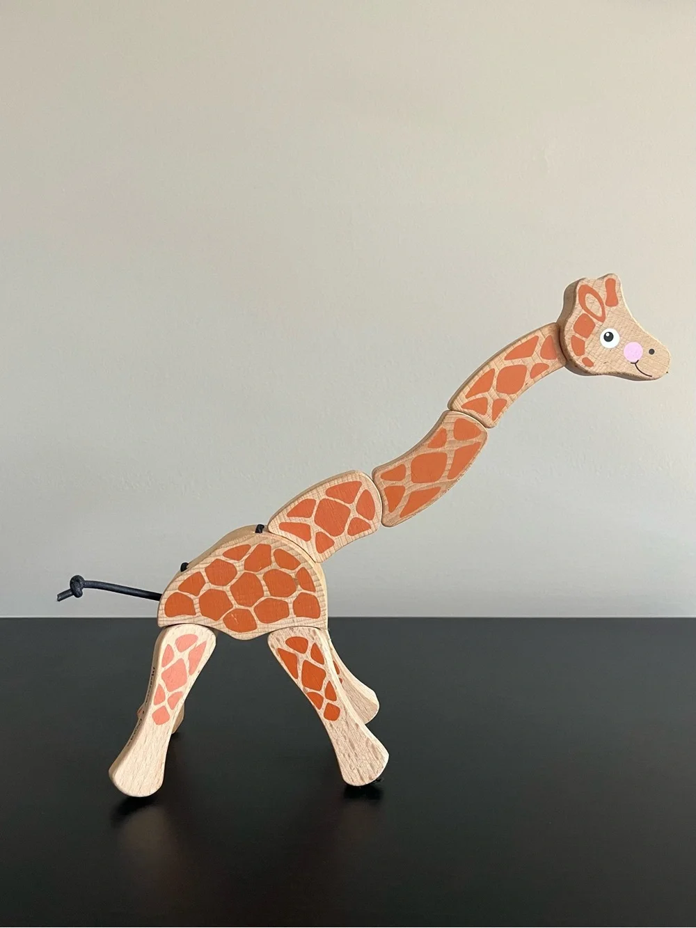Melissa & Doug Giraffe Grasping Toy First Play Wooden Baby Toddler 1+ Years